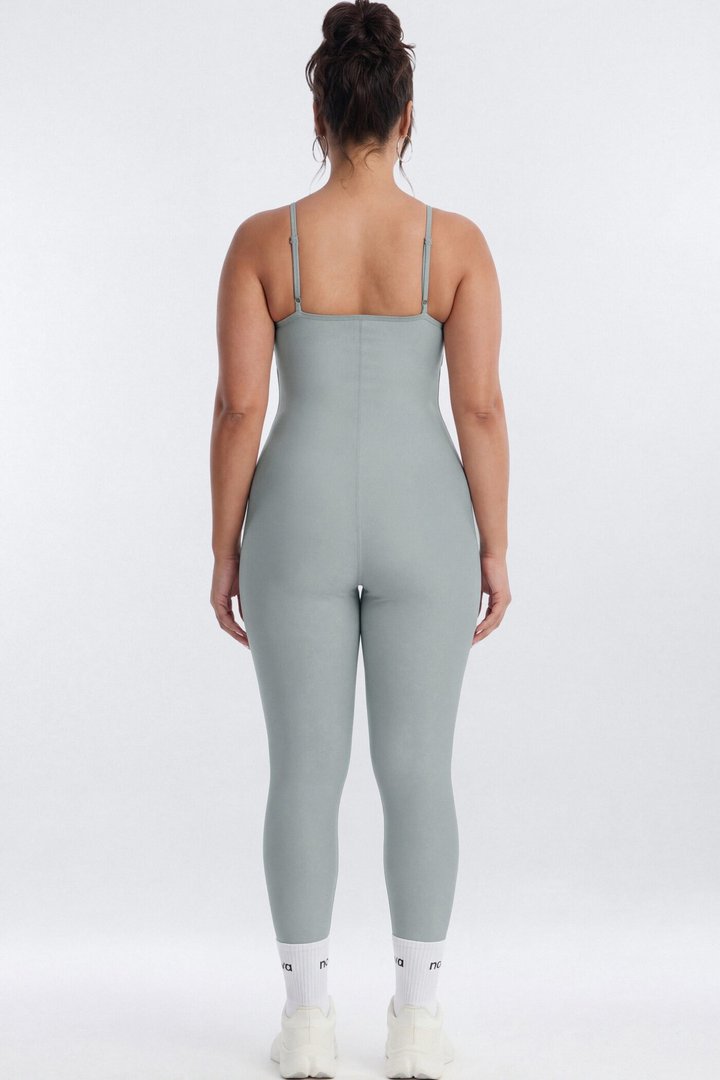 AirSculpt™ 25″ Skinny Jumpsuit - Steel