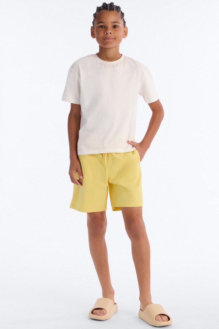 Mini Montez stretch swim trunk - Yellow