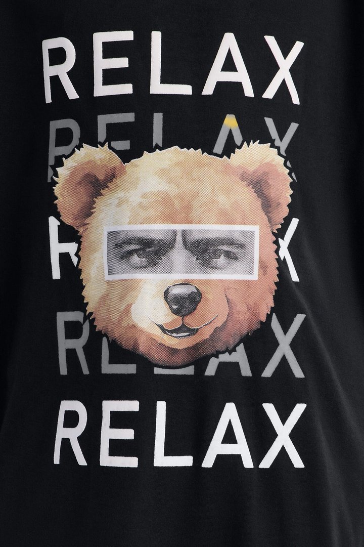 Mini Relax Short Set - Black/combo