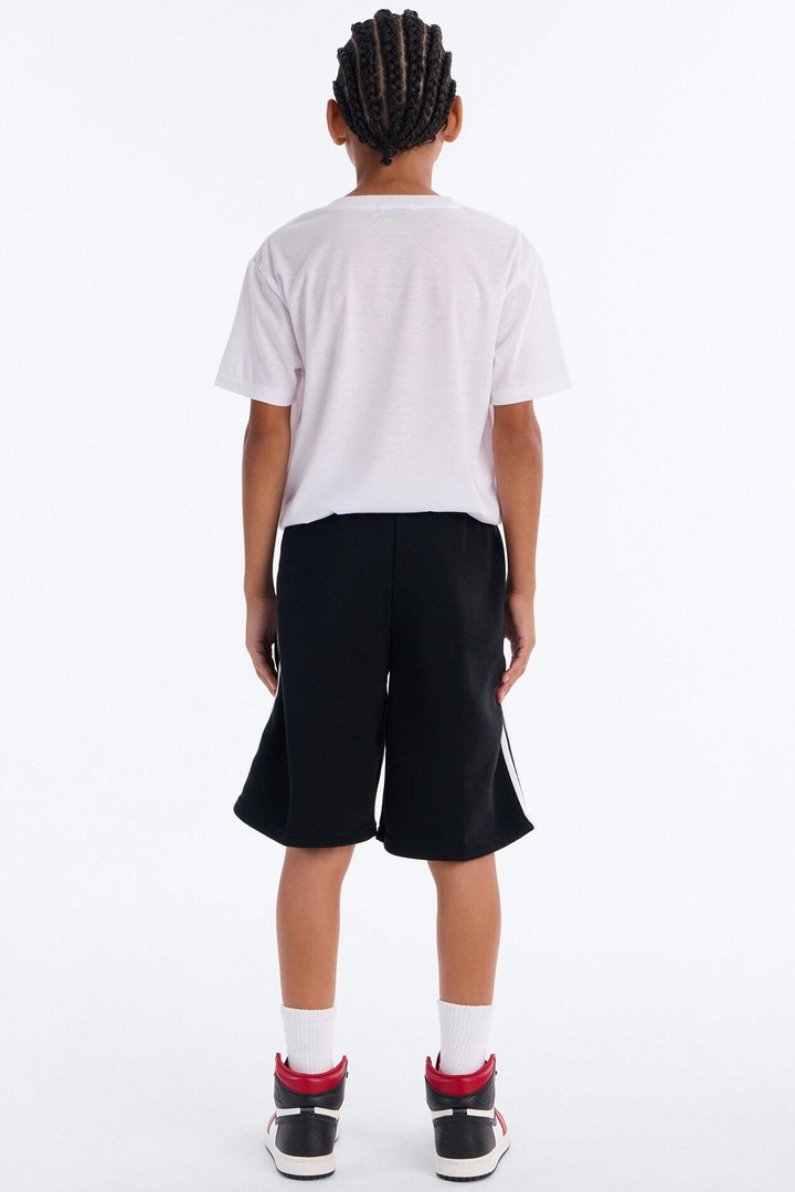 Mini Gotta Believe In Yourself Short Set - White/Black
