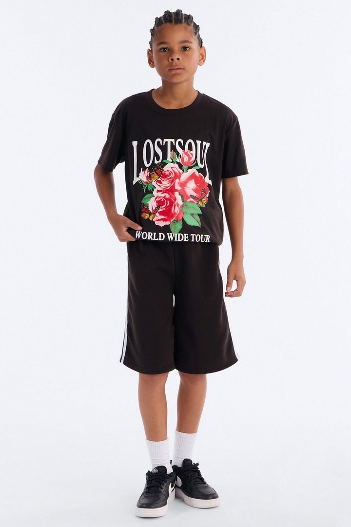 Mini Lost Soul World Wide Tour Short Set - Black