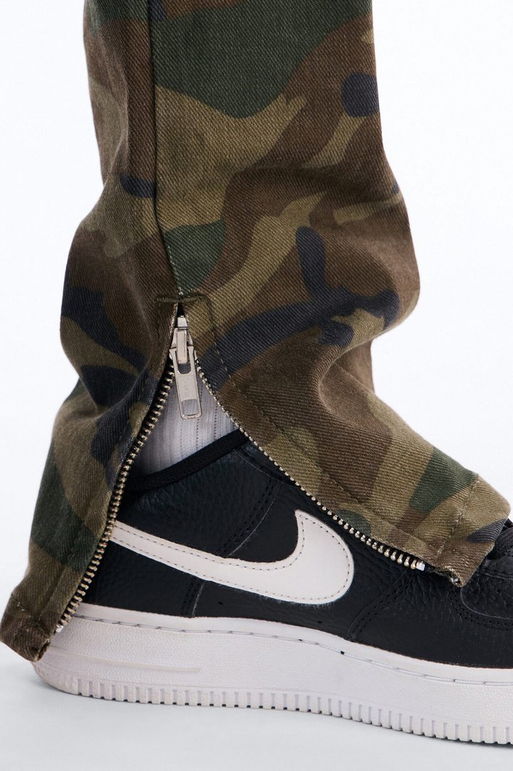 Mini Hunter Slim Cargo Pants - Camouflage