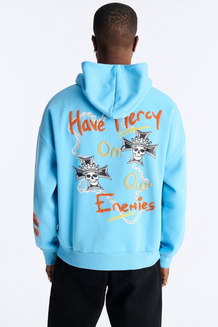 No Rules No Limits Hoodie - Blue