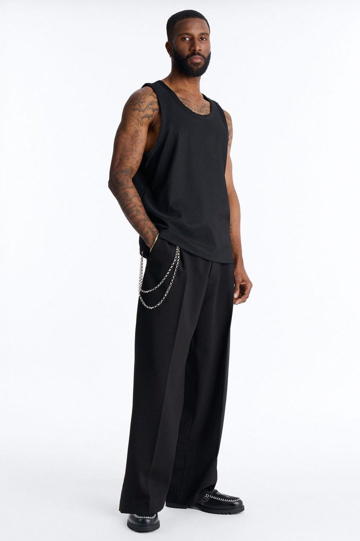 Show Up Tank Top - Black