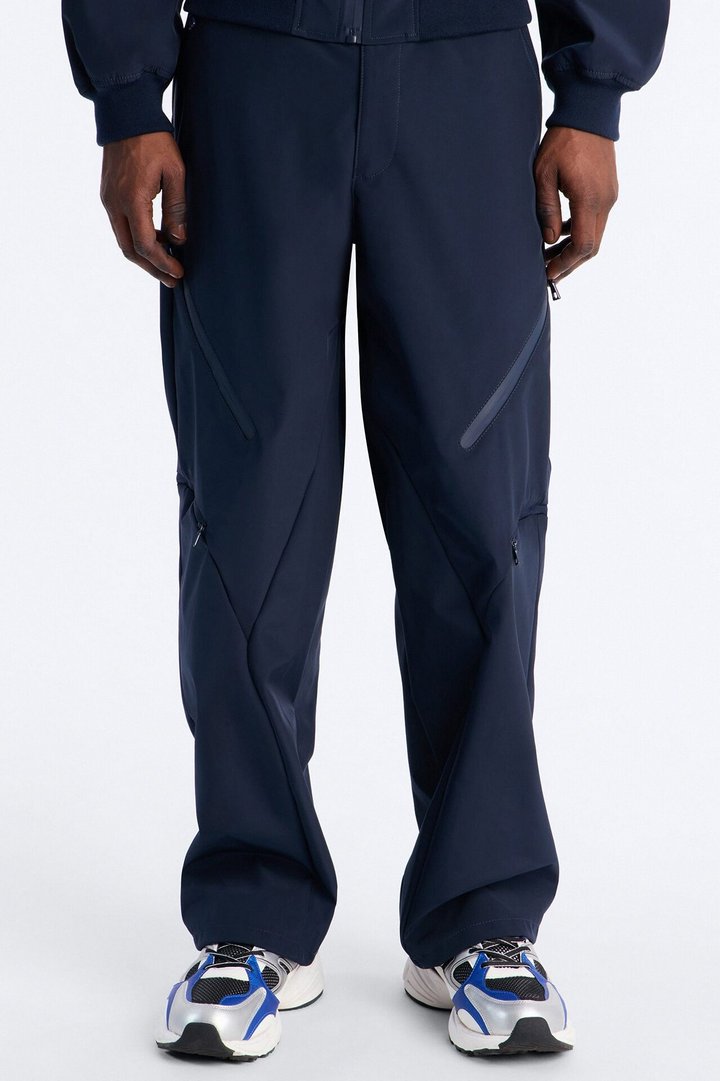 Baggy Liberty Zip Pant - Navy