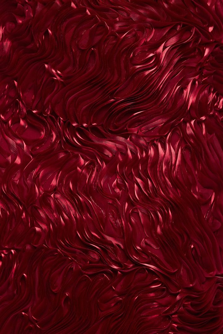 Pure Glamour Strapless Gown - Wine