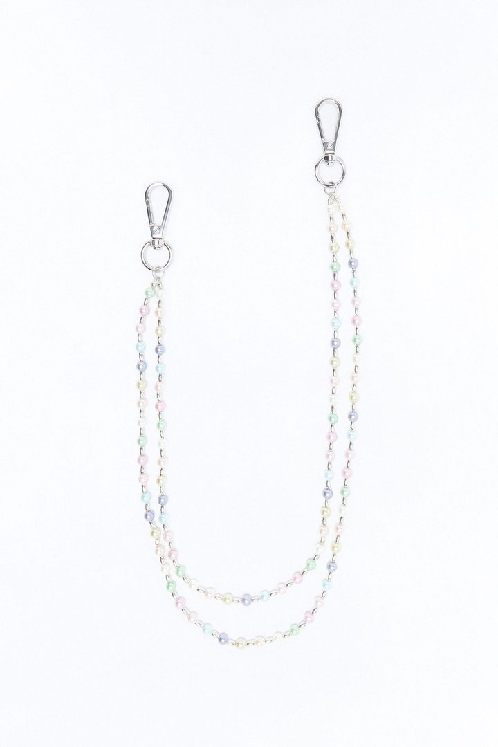 Aurora Pearl Pant Chain - Multi Color