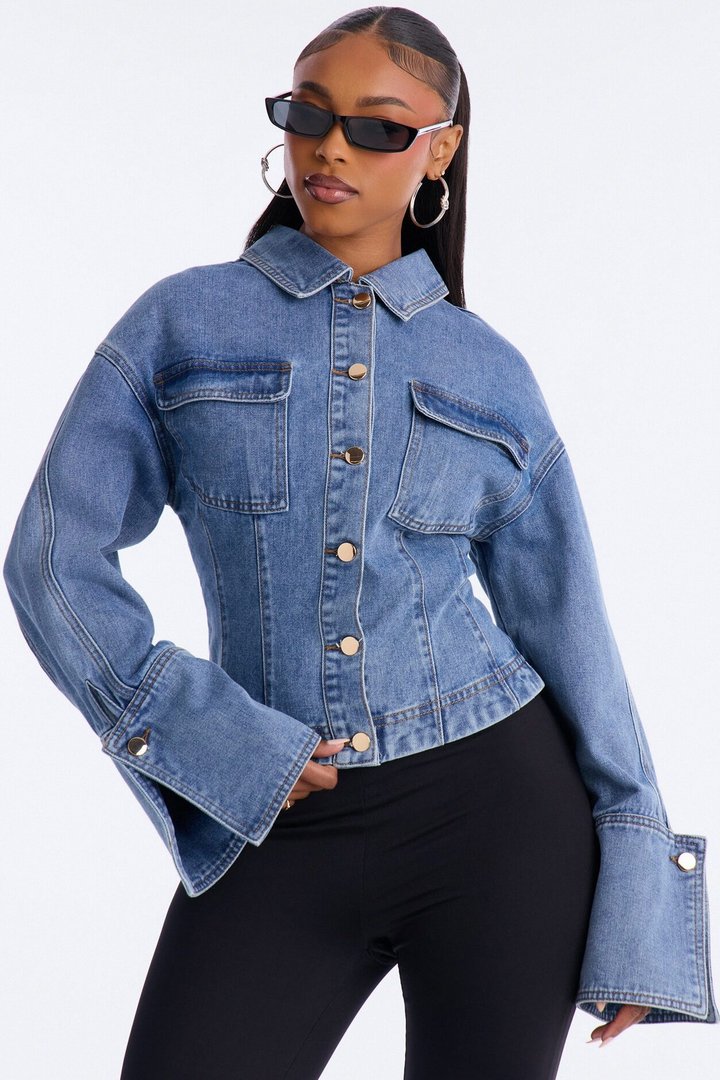 Always In Season Denim Shirt - Light Wash