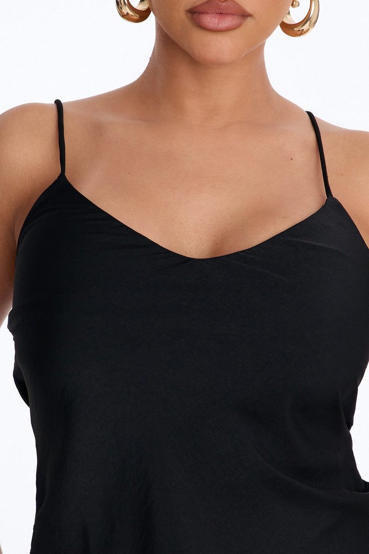 Elissa Airflow Camisole Top - Black
