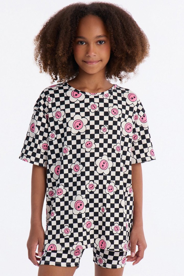 Mini Beauty In Everything Short Set - Black