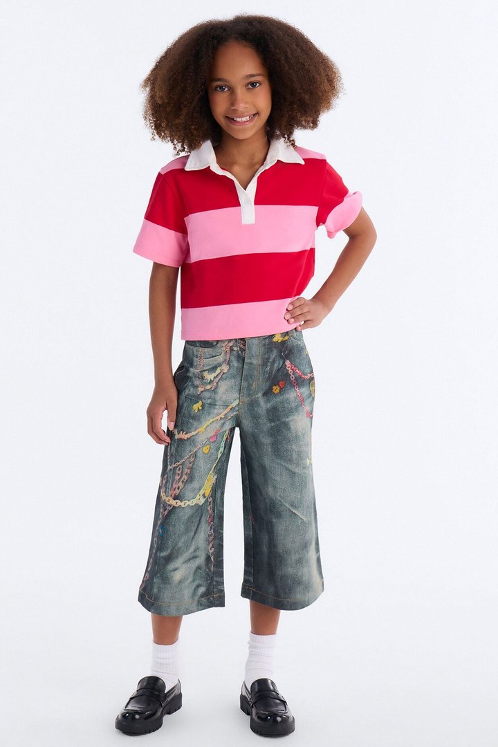 Mini Something New Jorts - Dark Wash
