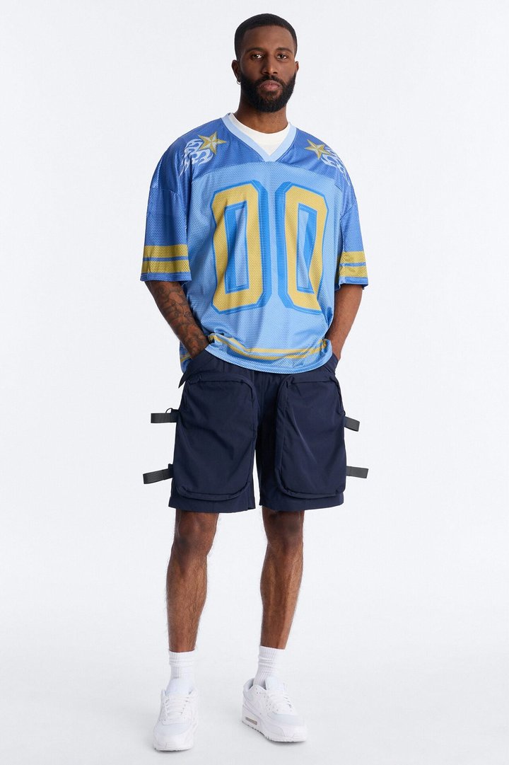 Relaxed Runyon Tech Short - Blue