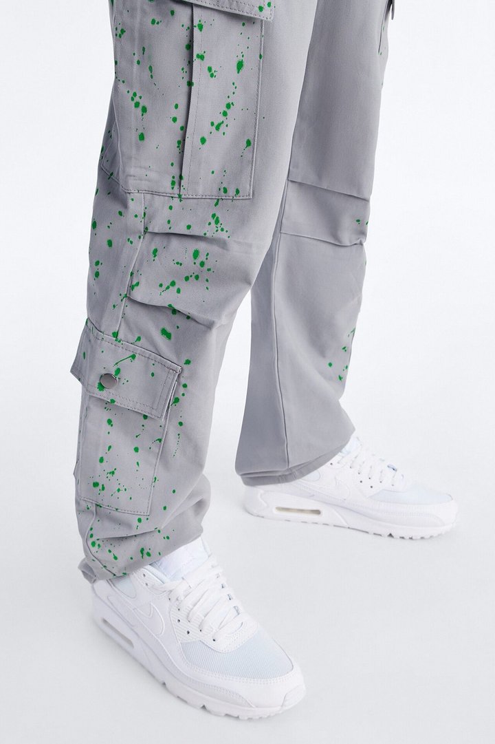 Straight New Age Canvas Pant - Grey