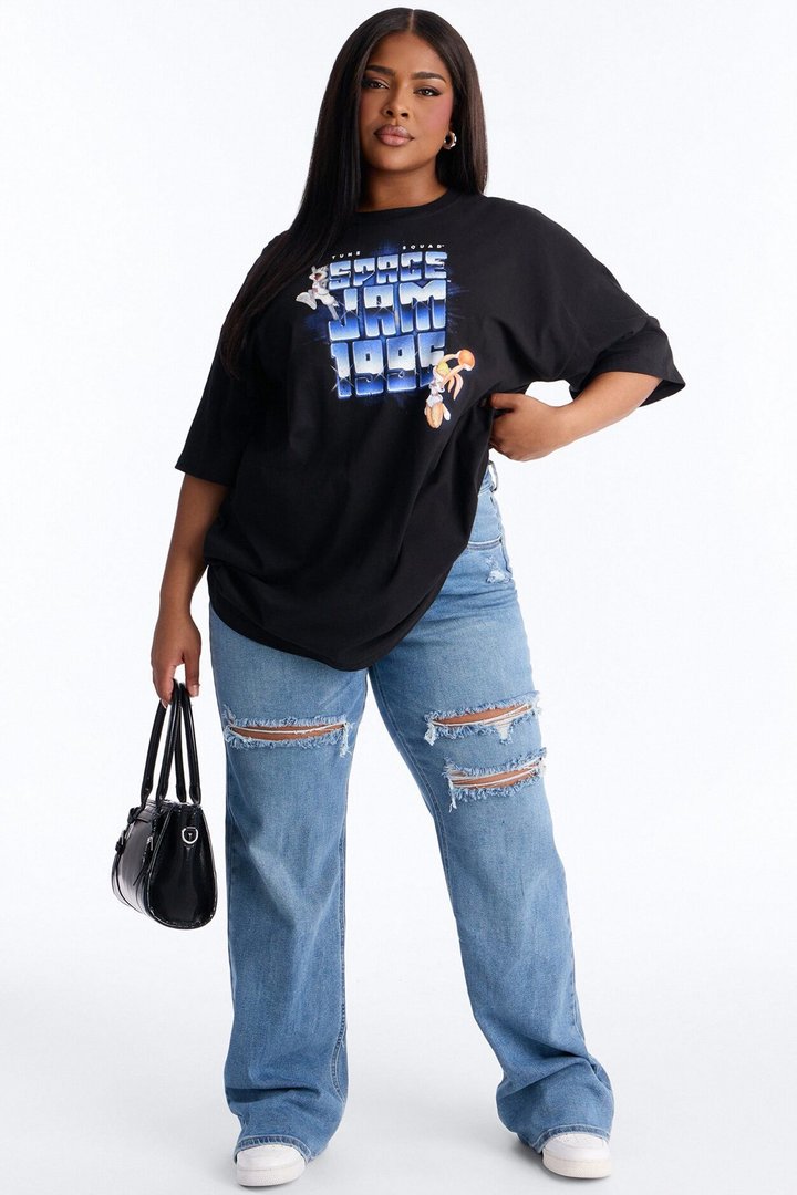 Space Jam 1996 Tee - Black