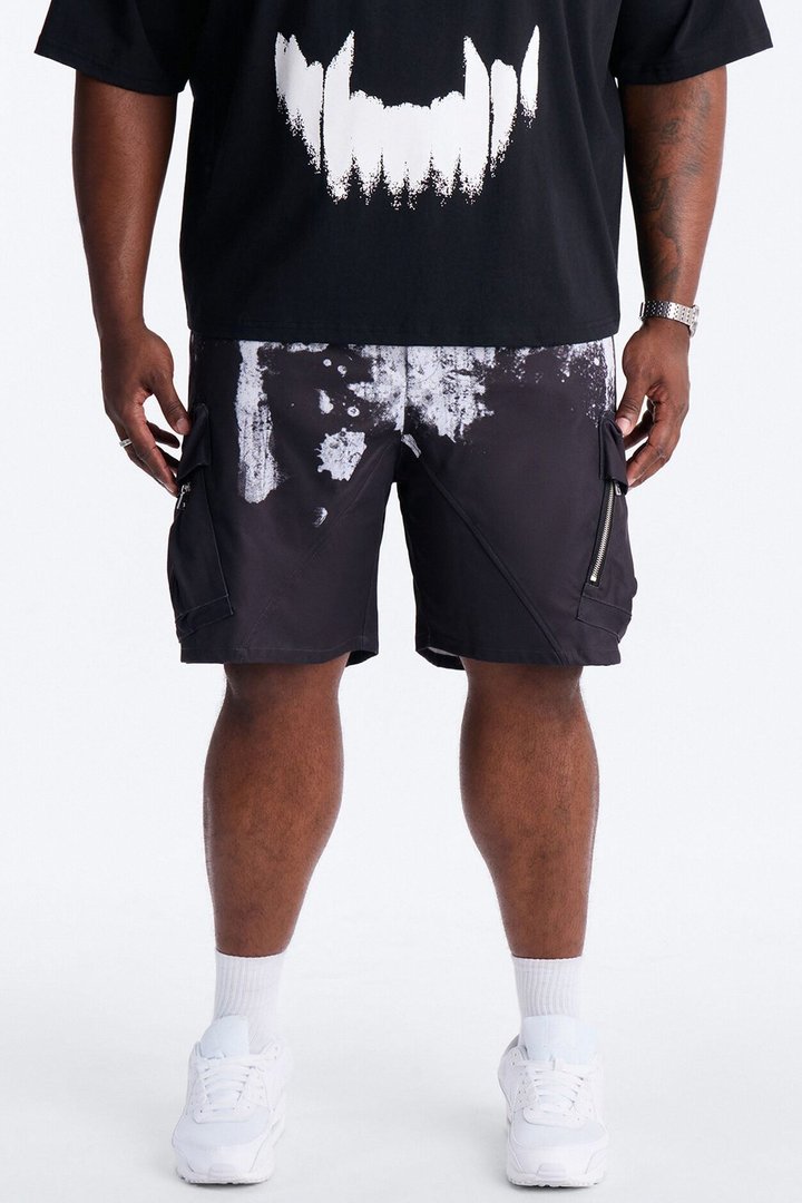 Relaxed Traveling Artist Short - Black/White