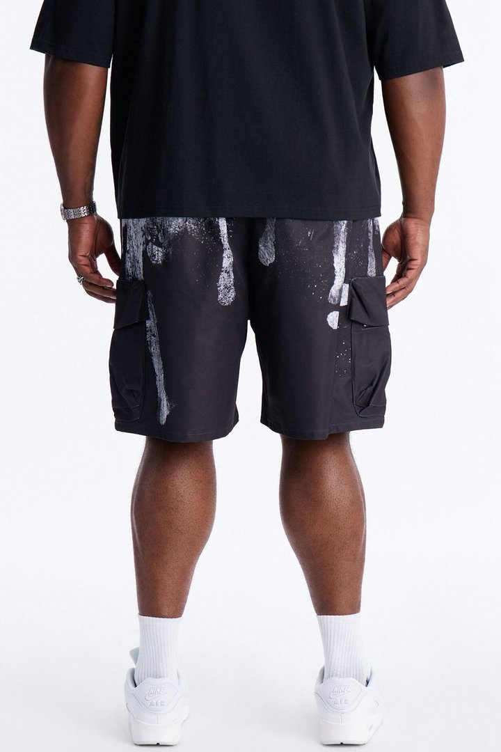 Relaxed Traveling Artist Short - Black/White