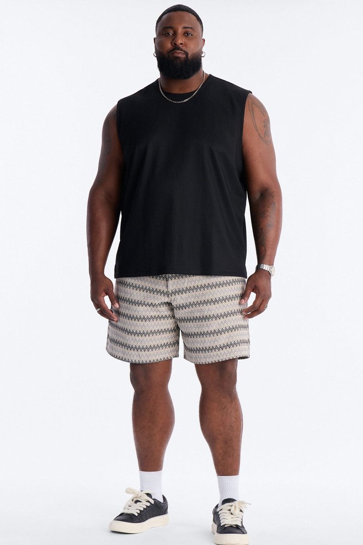 Show Up Muscle Tank - Black
