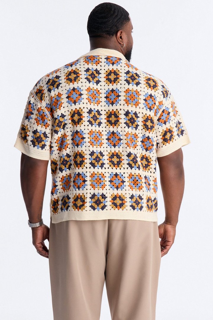 Florian Short Sleeve Johnny Polo - Cream