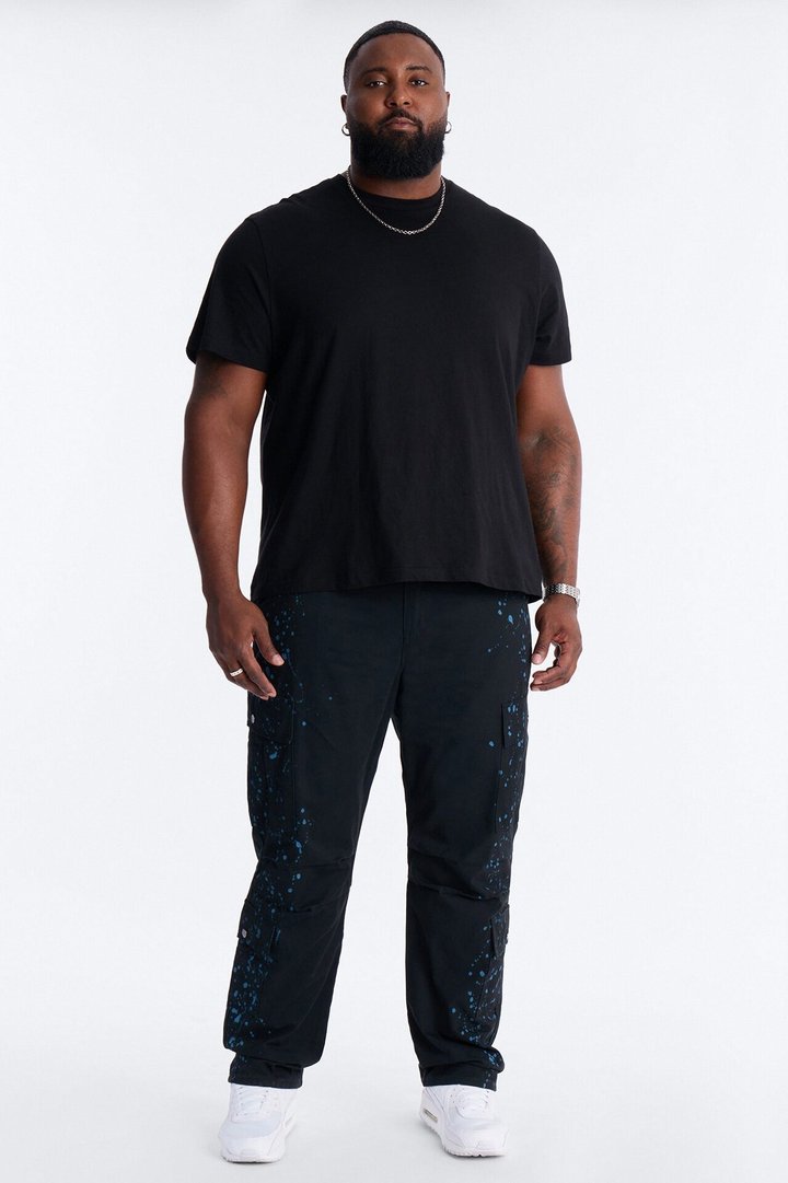 Straight New Age Canvas Pant - Black