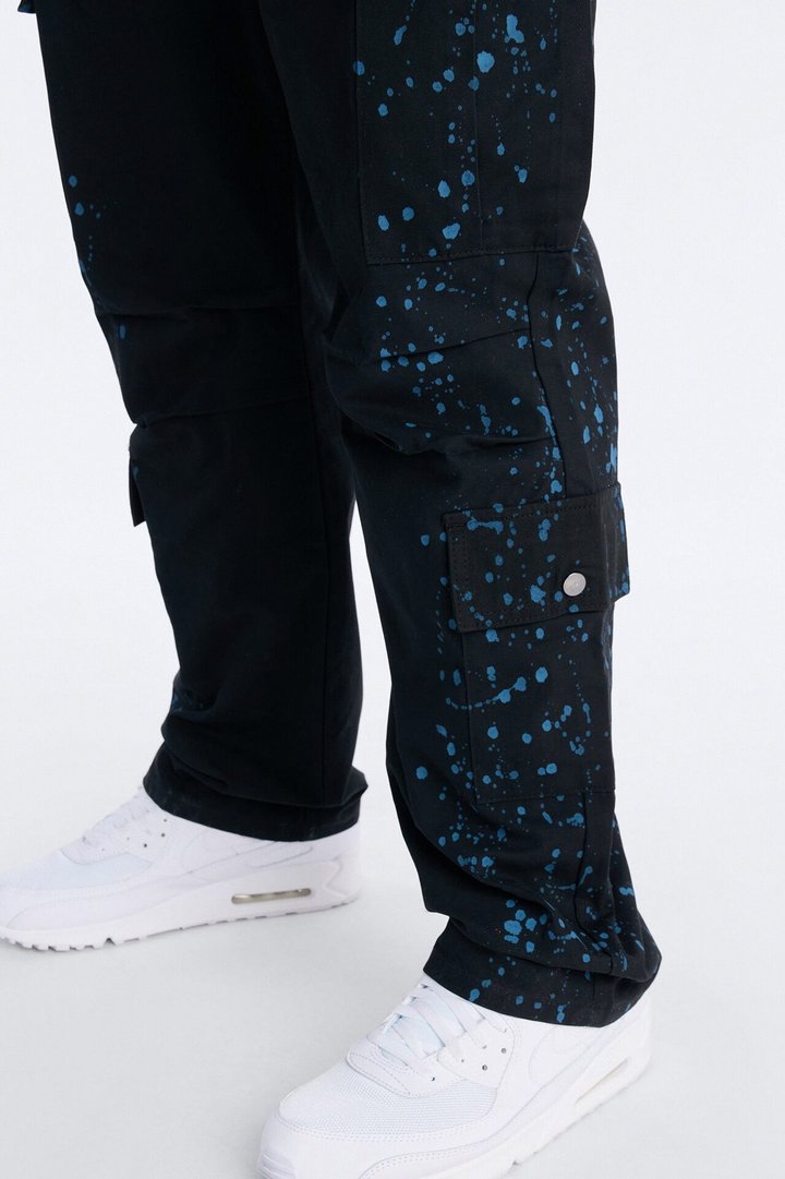 Straight New Age Canvas Pant - Black