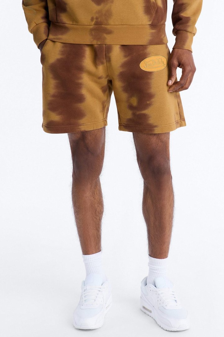 Baggy Von Dutch Ranch Most Wanted Sweatshort - Brown
