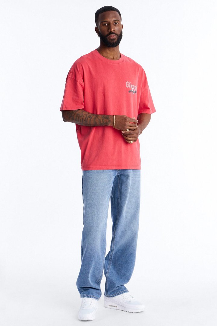 Essential Straight Rigid Jean - Medium Blue Wash