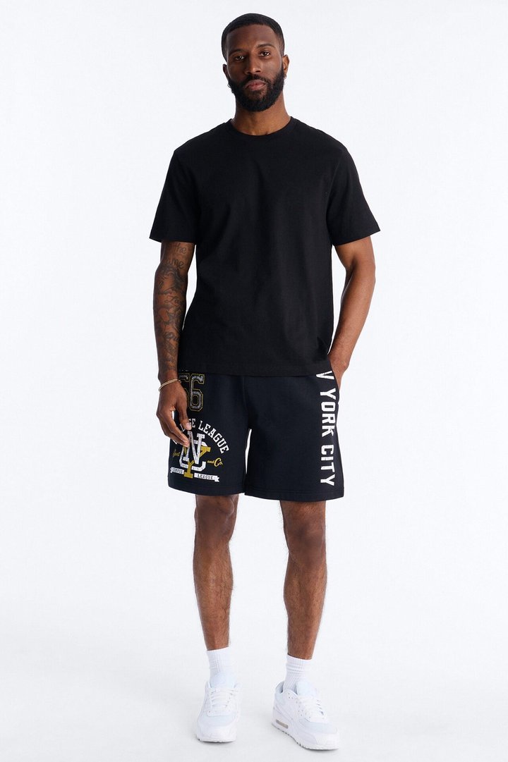 NYC College League Sweatshorts - Black