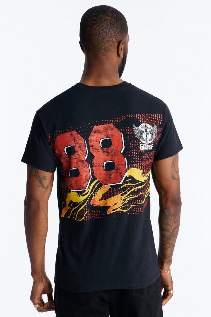 Pure Speed Racing Short Sleeve Tee - Black