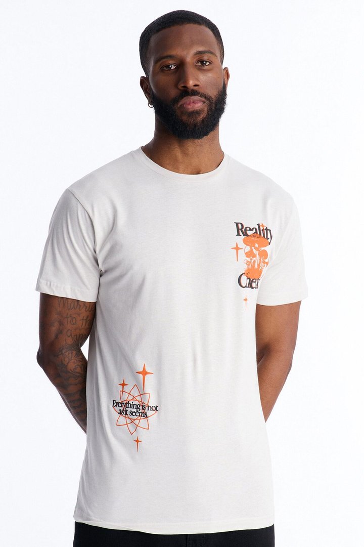 Reality Check Daily Short Sleeve Tee - Grey