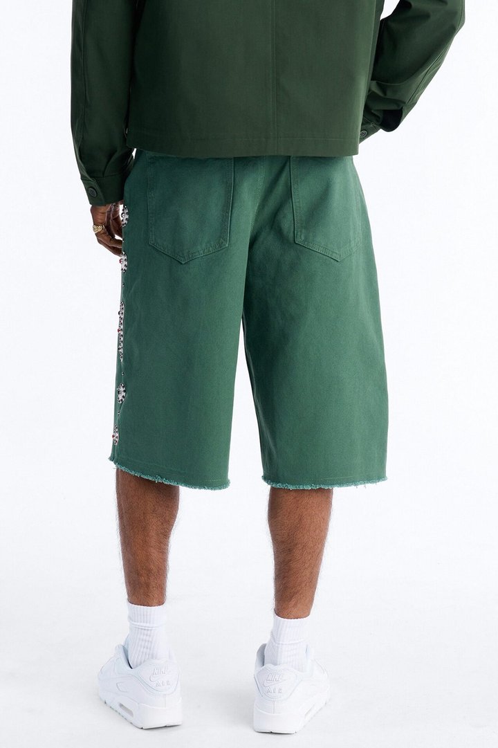Aspiring Artist Embellished Short - Olive