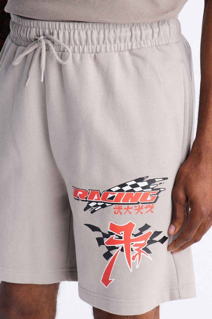 Tokyo Racing Team Sweatshorts - Grey
