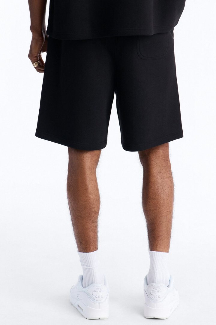 MIsfits Rhinestone Relaxed Sweatshorts - Black