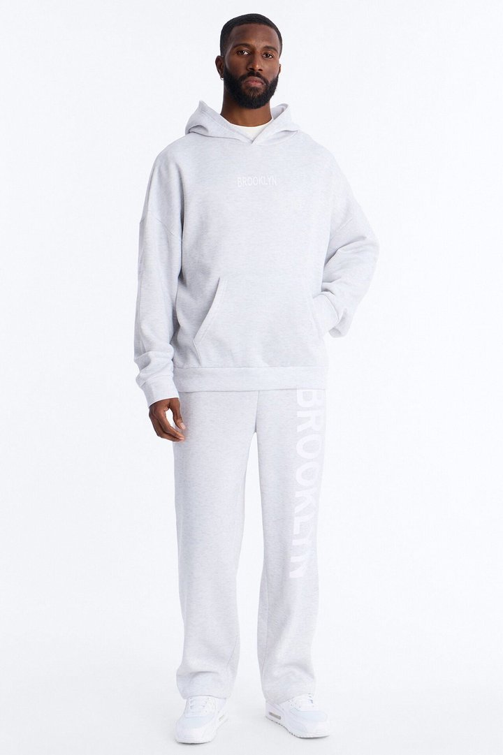 Brooklyn Till I Die Hoodie - Heather Grey