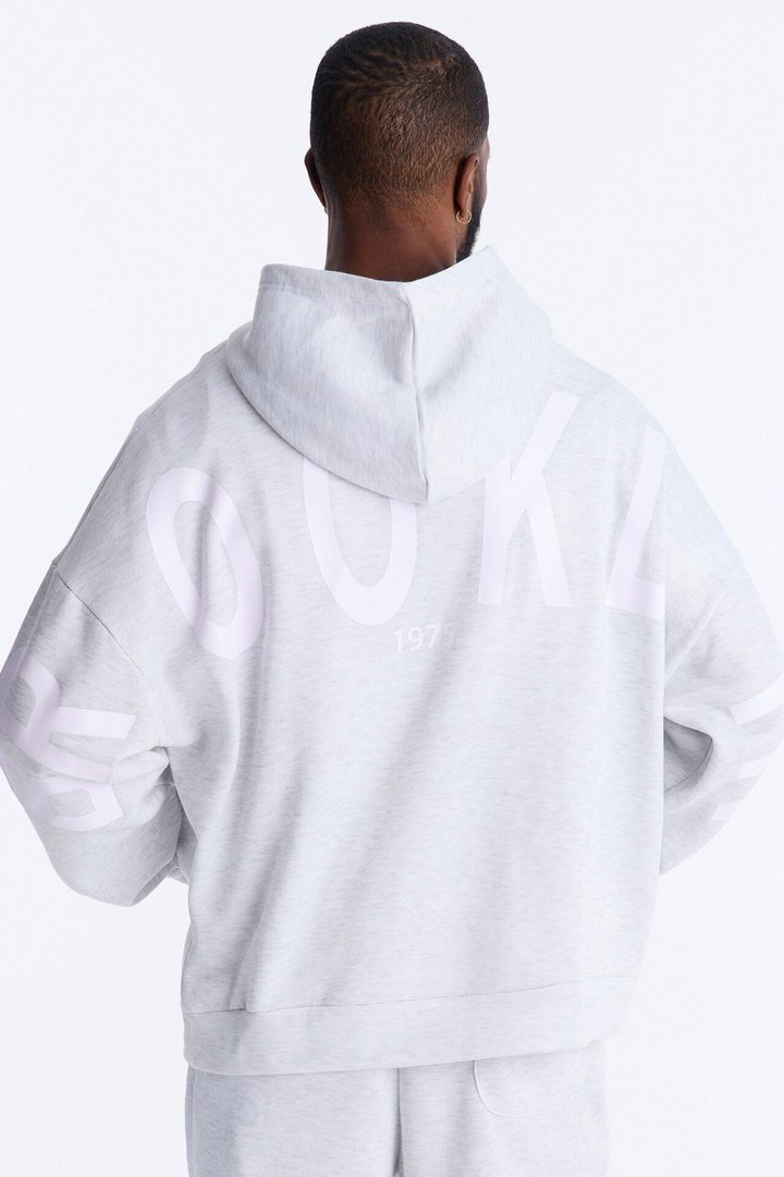 Brooklyn Till I Die Hoodie - Heather Grey