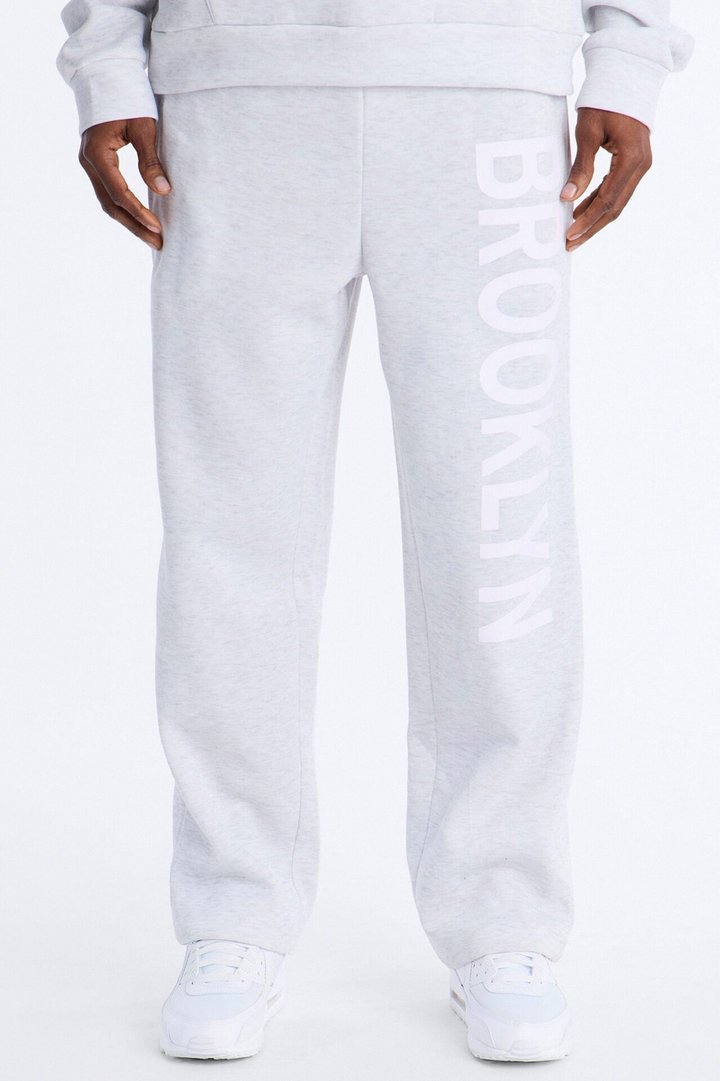 Brooklyn Till I Die Sweatpants - Heather Grey