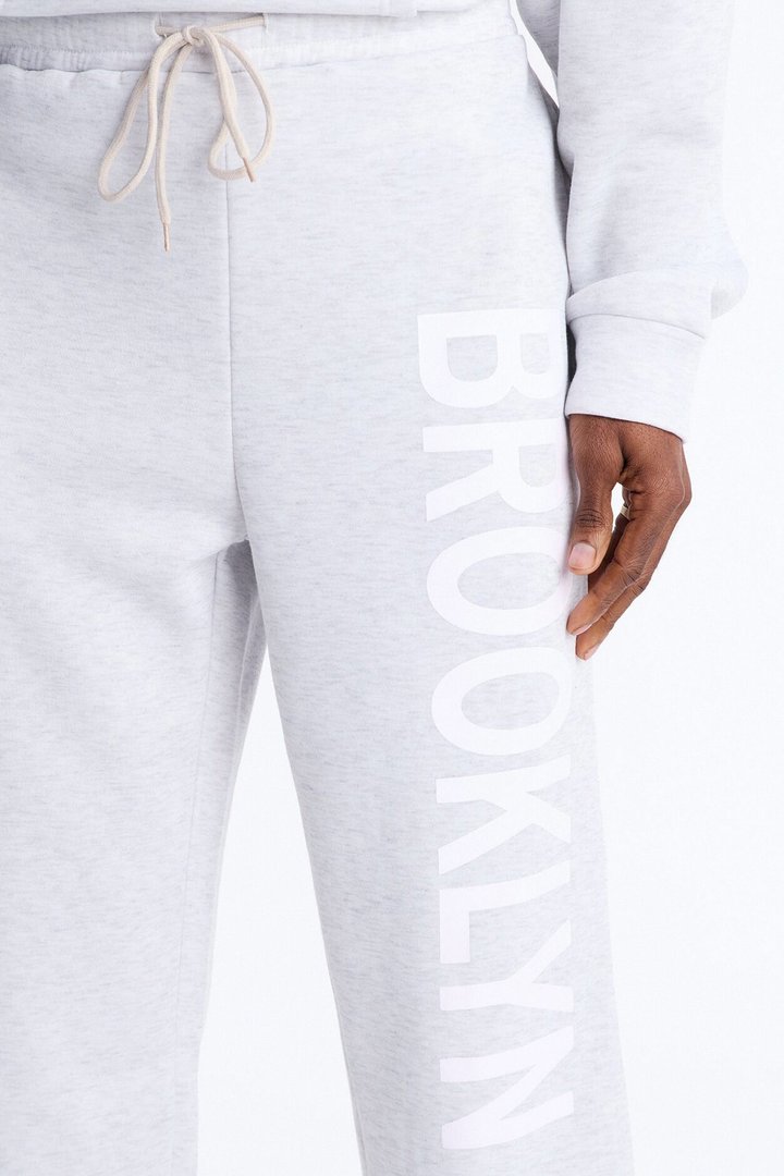 Brooklyn Till I Die Sweatpants - Heather Grey
