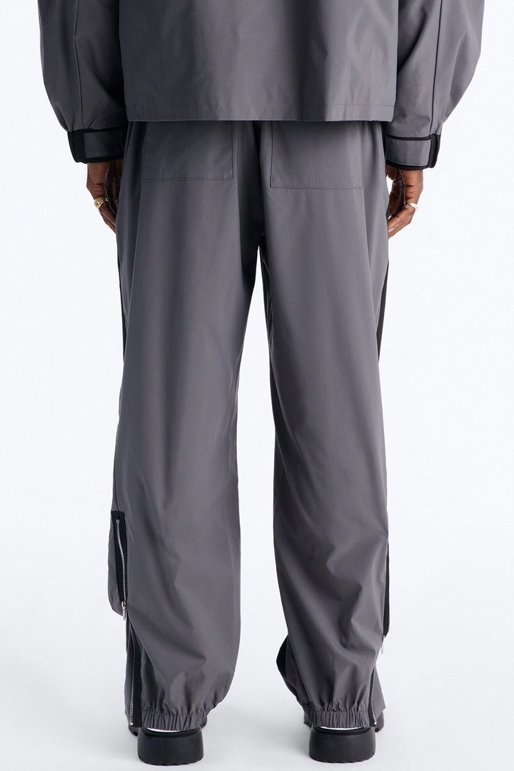 Straight Montalvo Mixed Worlds Trouser - Black