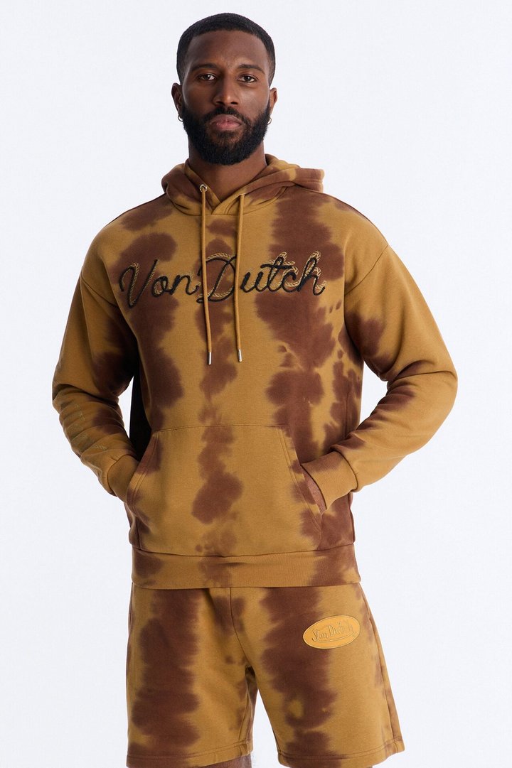 Von Dutch Ranch Most Wanted Hoodie - Brown
