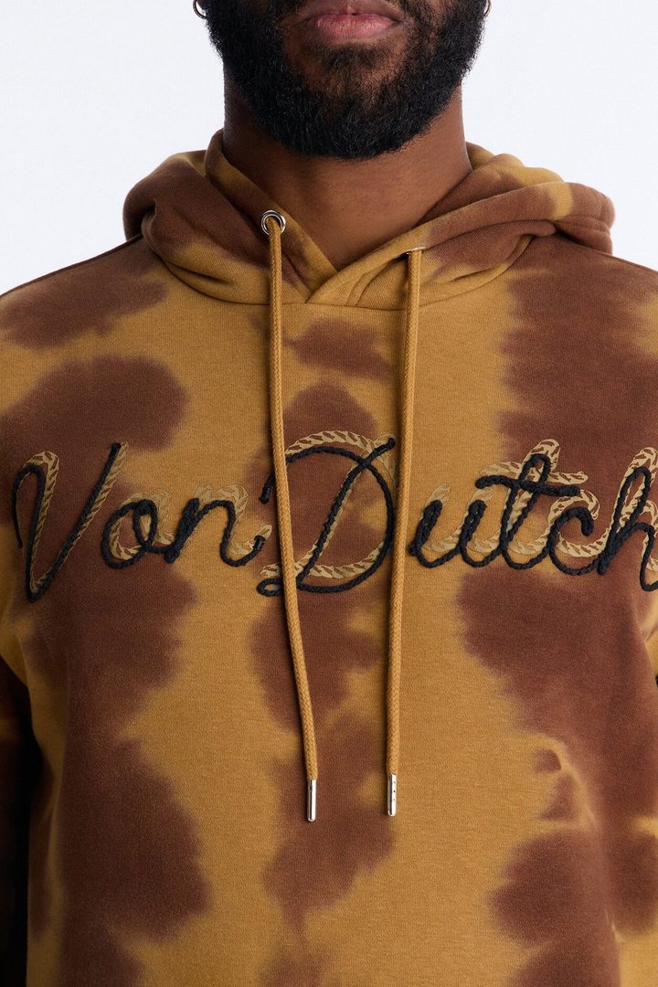 Von Dutch Ranch Most Wanted Hoodie - Brown