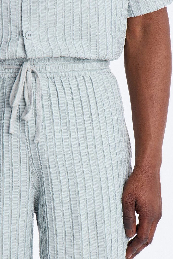 Relaxed Aegean Pleat Short - Sage
