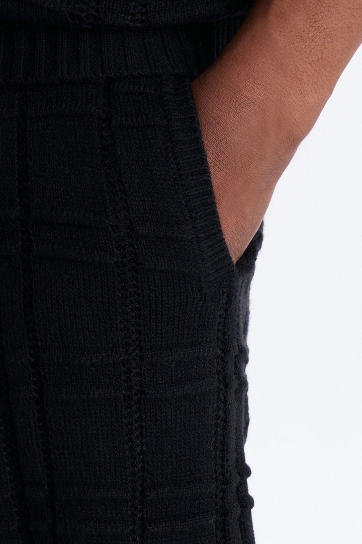 Relaxed Riviera Knit Short - Black