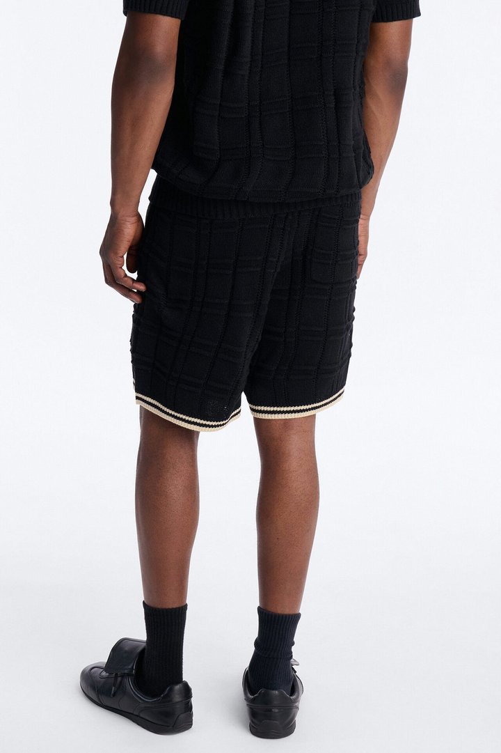Relaxed Riviera Knit Short - Black