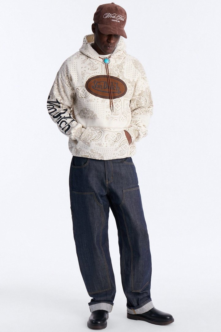 Von Dutch Rodeo Hoodie - Off White