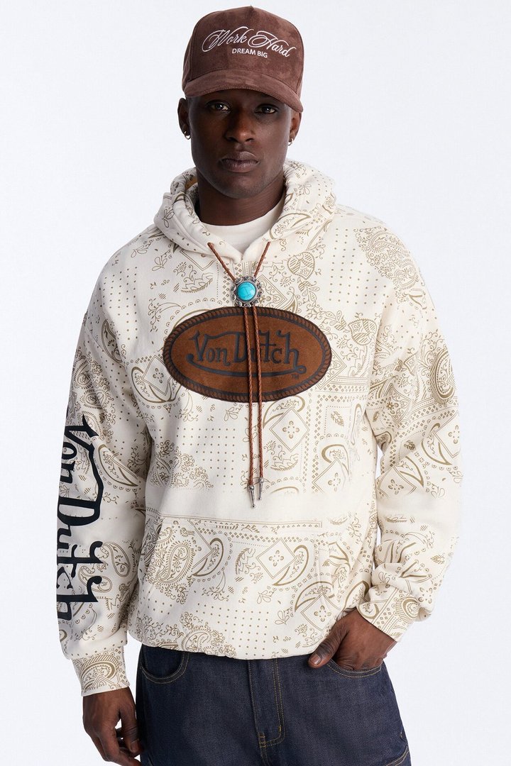 Von Dutch Rodeo Hoodie - Off White