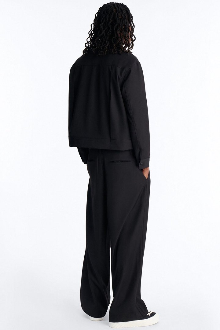 Baggy Vertical Sync Trouser - Black