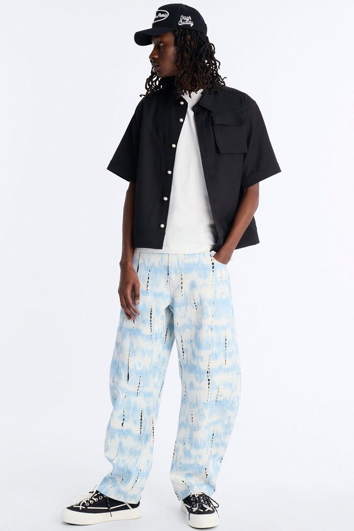 Barrel Tunnel Vision Jean - Blue
