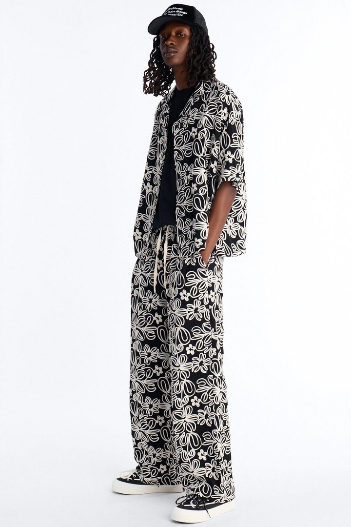 Super Baggy Desert Nights Pant - Black