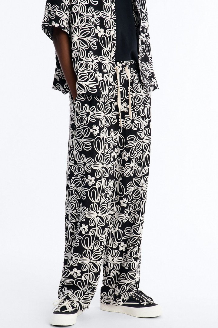 Super Baggy Desert Nights Pant - Black