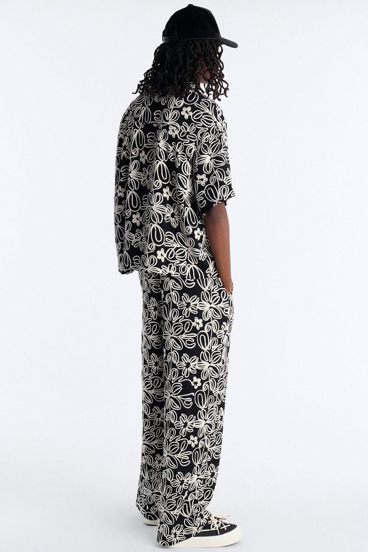 Super Baggy Desert Nights Pant - Black