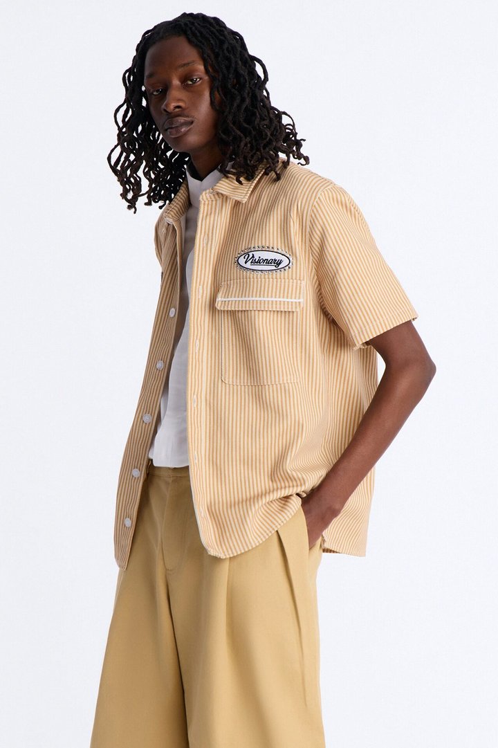 Visionary Service Mechanic Shirt - Tan